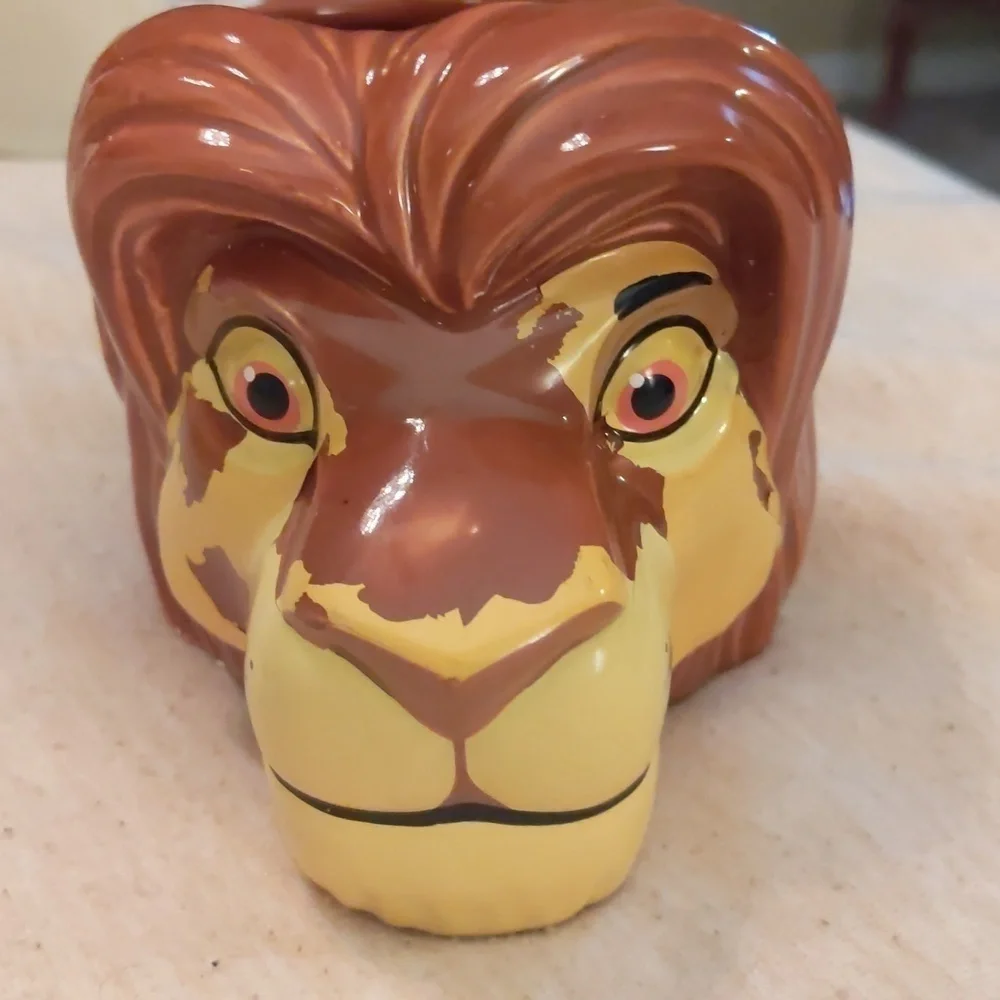 Disney Simba 3d Lion King coffee/tea mug